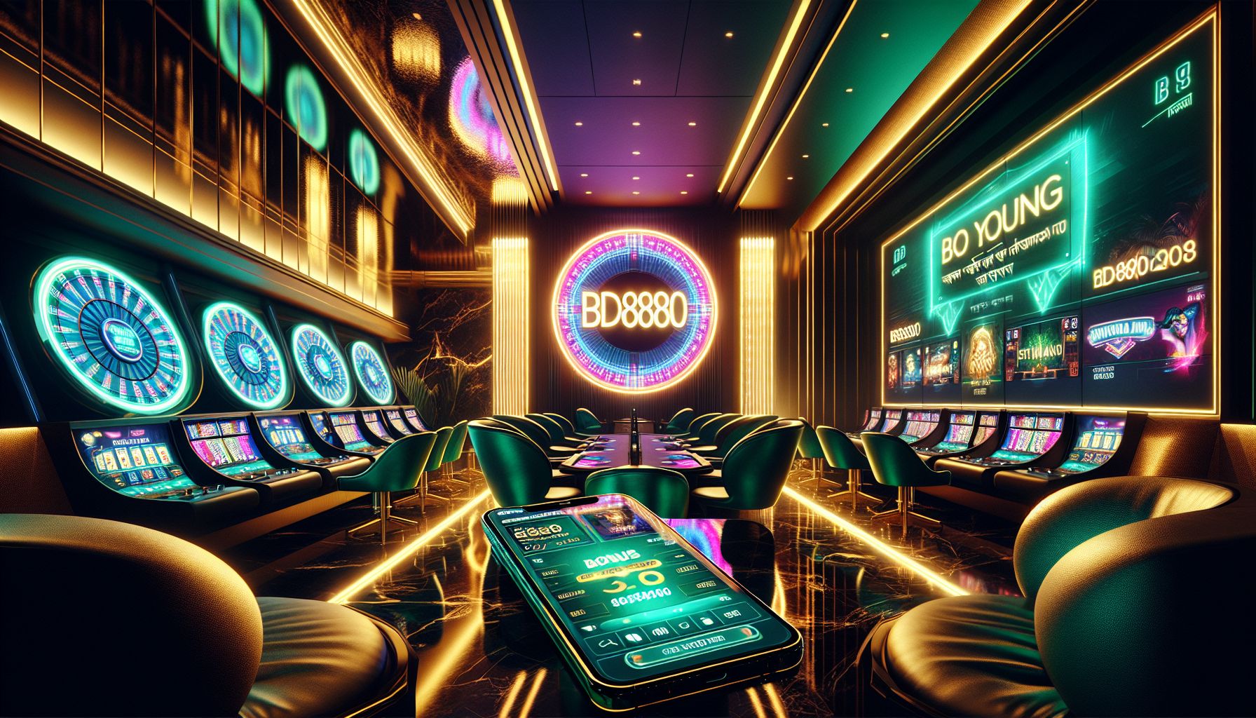 Premium visual presentation of BD8080 bonus offers for Bangladesh players with welcome rewards, cashback, reload deals and a modern high-value gaming style