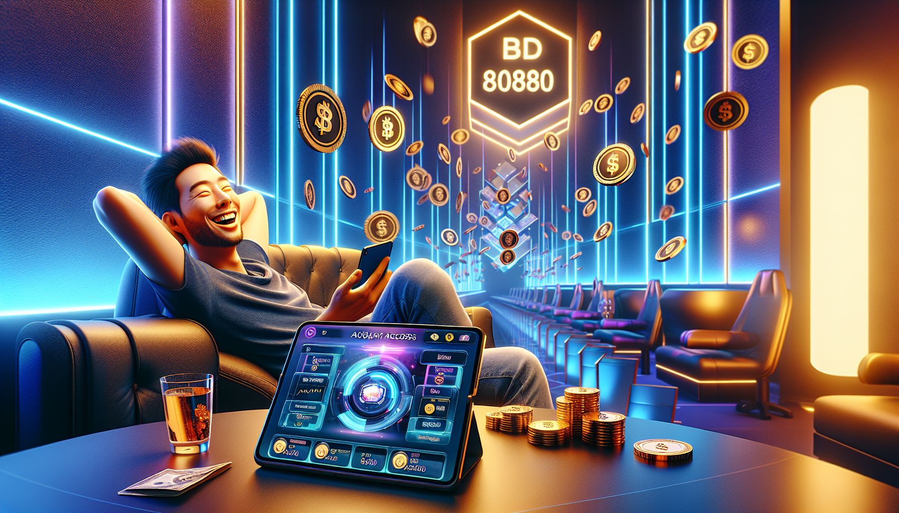 Happy Bangladesh player returning to BD8080 after logging in